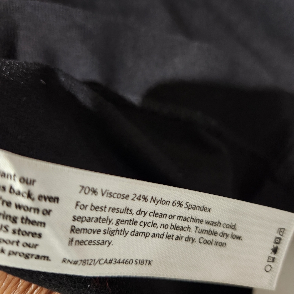 Eileen Fisher Black Stand Collar One Button Blazer Size M New With Tag - Picture 6 of 7